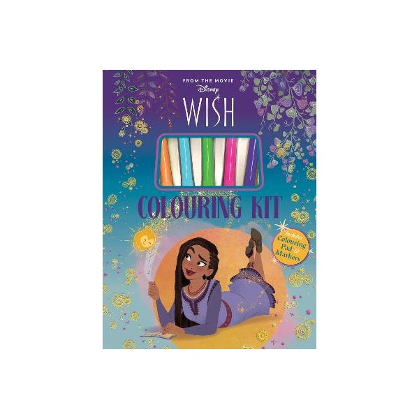 Wish: Colouring Kit (Disney) by Disney Licensed Publishing | Paper Plus