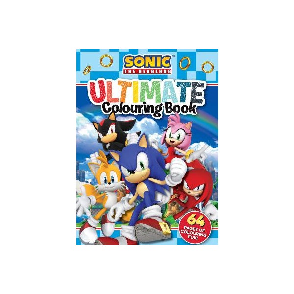 Sonic the Hedgehog: Ultimate Colouring Book (Sega) by Scholastic ...