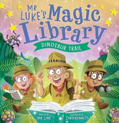 Dinosaur Trail (Mr Luke's Magic Library #2) by Mr Luke | Paper Plus