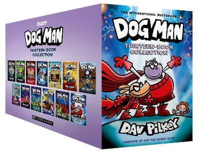 Dog Man シリーズ コミック 13冊セット Dog Man 13 Book Box Set by Dav Pilkey | Paper Plus