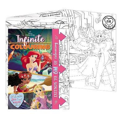 Disney Princess: Infinite Colouring Book by Disney | Paper Plus