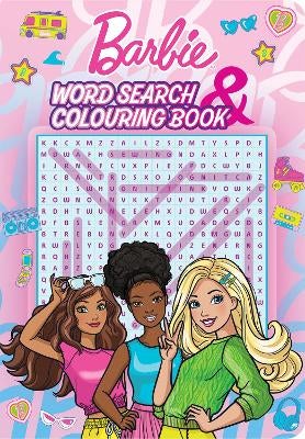 Barbie: Word Search and Colouring Book by Mattel | Paper Plus