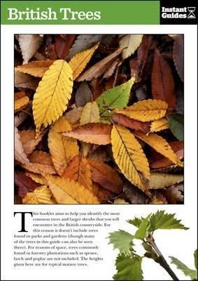 British Trees by Instant Guides | Paper Plus
