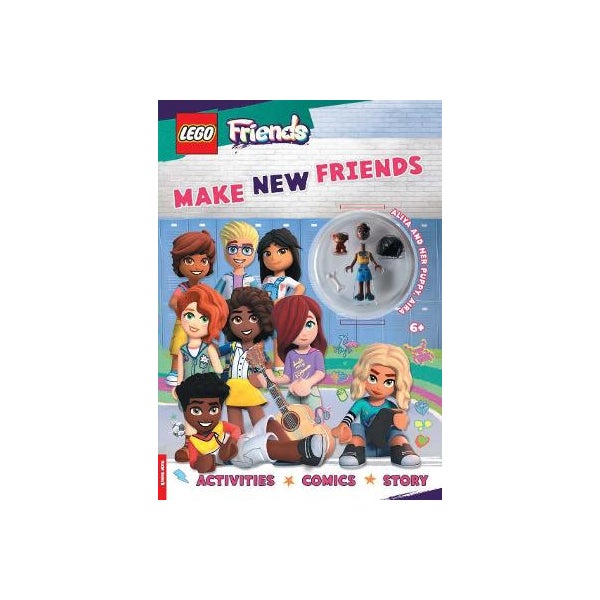 LEGO® Friends: Make New Friends Activity Book (with Aliya mini