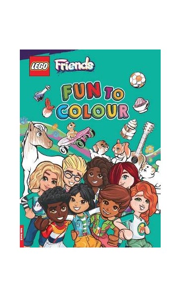 LEGO® Friends: Fun to Colour by LEGO®, Buster Books Paper Plus