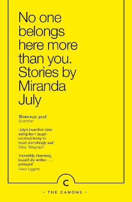 No One Belongs Here More Than You by Miranda July | Paper Plus