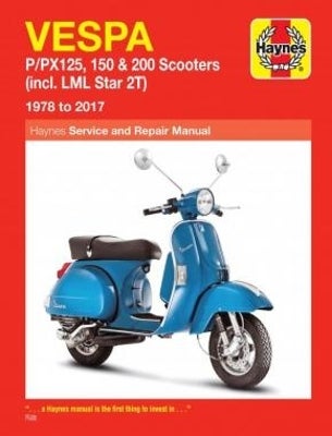 Vespa P/PX125, 150 200 Scooters LML Star 2T) (78-17) by