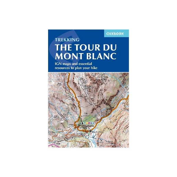 Tour du Mont Blanc Map Booklet by Kev Reynolds, Lesley Williams ...