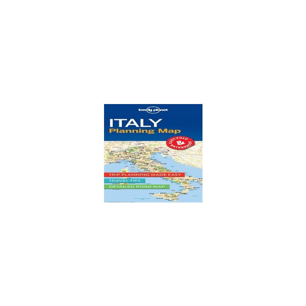 Lonely Planet Italy Planning Map -