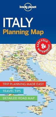 Italy　Lonely　Planning　Paper　Map　by　Planet　Plus　Lonely　Planet