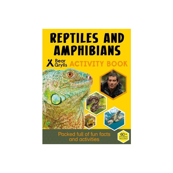 Bear Grylls Sticker Activity: Reptiles & Amphibians -