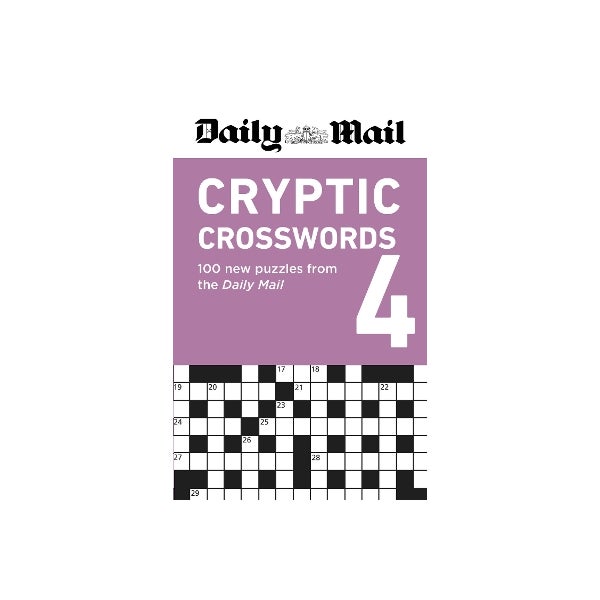 Daily Mail Cryptic Crosswords Volume 4 by Daily Mail | Paper Plus