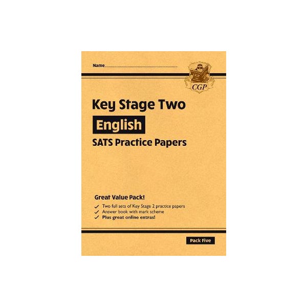 New KS2 English SATS Practice Papers: Pack 5 - for the 2022 tests (with free Online Extras) -