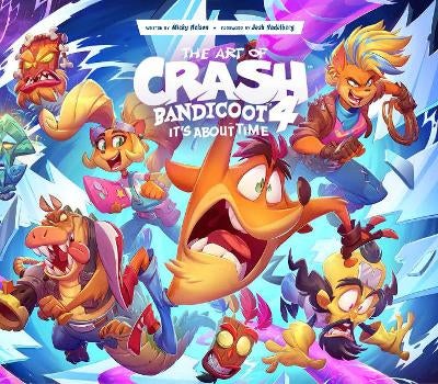 The Art of Crash Bandicoot 4: It's About Time by | Paper Plus