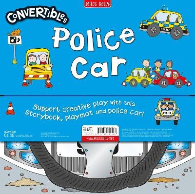 Convertible Police Car by Miles Kelly | Paper Plus