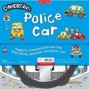 Police Convertible Convertible Police Car by Miles Kelly | Paper Plus