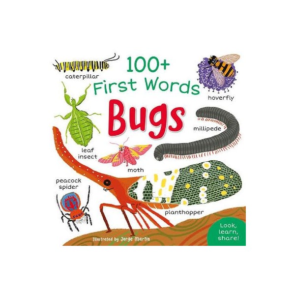 100+ First Words: Bugs -