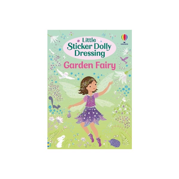 Little Sticker Dolly Dressing Garden Fairy by Fiona Watt | Paper Plus Little Sticker Dolly Dressing Garden Fairy by Fiona Watt | Paper Plus