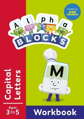 Alphablocks Capital Letters (Red Level Workbook) by Alphablocks | Paper ...