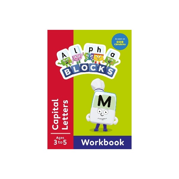 Alphablocks R Red Alphablocks Capital Letters (Red Level Workbook) by Alphablocks | Paper ...