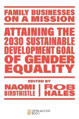Attaining the 2030 Sustainable Development Goal of Gender Equality by ...