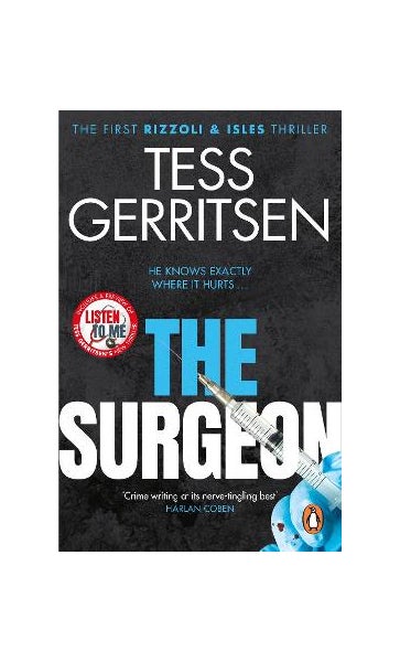 "The Surgeon" By Tess Gerritsen - Hardcover (Rizzoli & Isles Series) - Very Good Condition