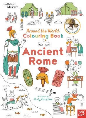 British Museum: Around the World Colouring: Ancient Rome by Andy ...