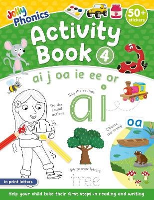 Jolly Phonics Activity Book 4 by Sara Wernham, Sue Lloyd | Paper Plus