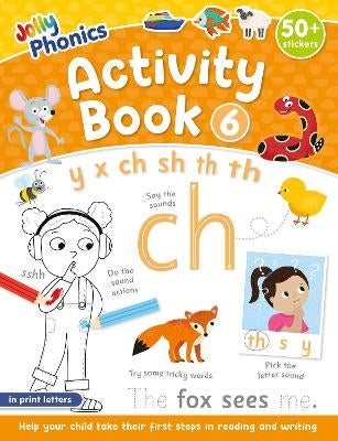 Jolly Phonics Activity Book 6 by Sara Wernham, Sue Lloyd | Paper Plus