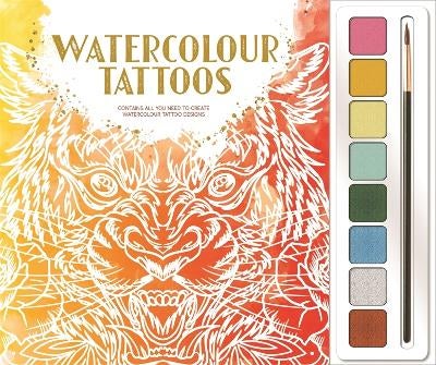 Watercolour Tattoos by Igloo Books Ltd | Paper Plus