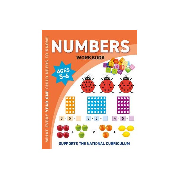 Numbers Workbook by | Paper Plus