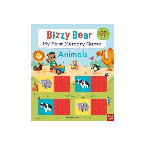 Bizzy Bear: My First Memory Game Book: Animals -