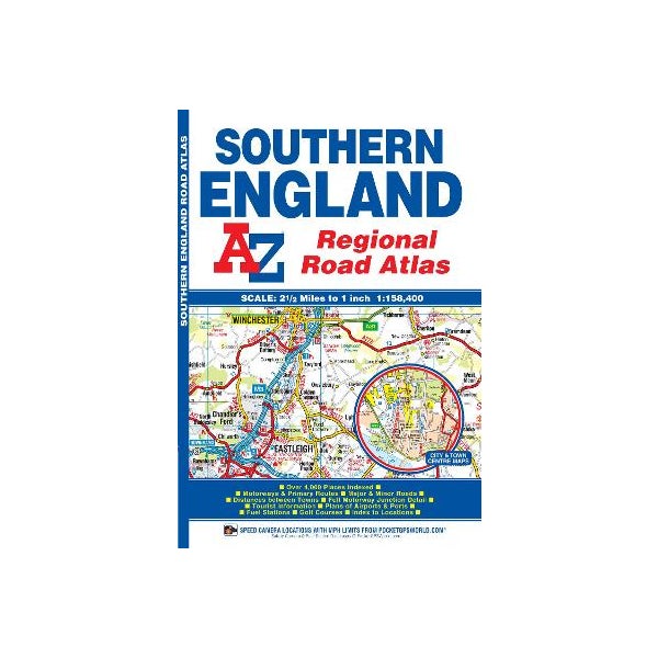 Southern England Regional Road Atlas -