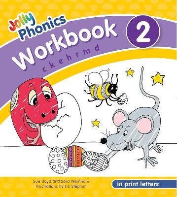 Jolly Phonics Workbook 2 by Sue Lloyd, Sara Wernham | Paper Plus