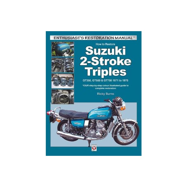 How to Restore Suzuki 2-Stroke Triples Gt350, Gt550 Gt750 1971