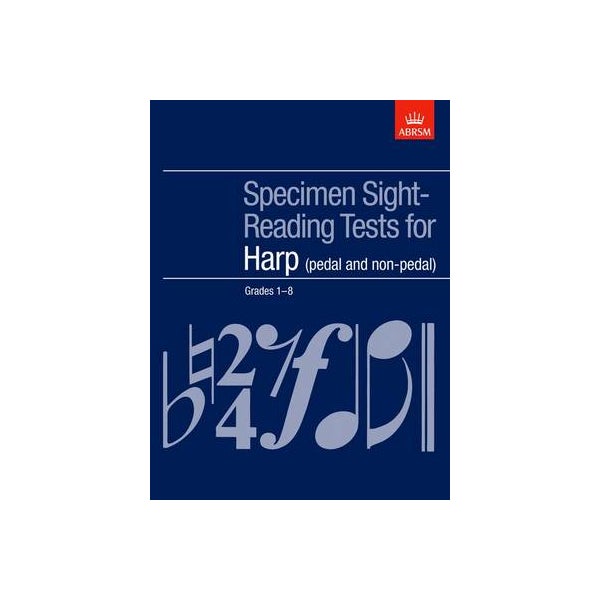 Specimen Sight-Reading Tests for Harp, Grades 1-8 (pedal and non-pedal) -