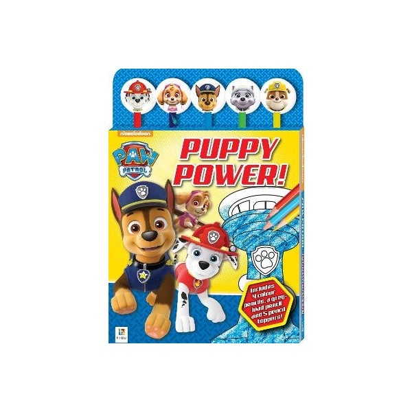 Paw Patrol Puppy Power 5-Pencil Set -