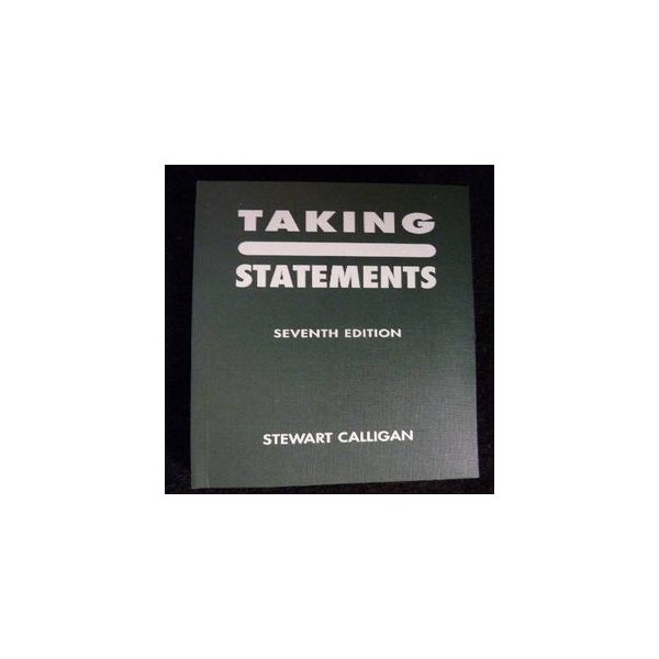 Taking Statements -