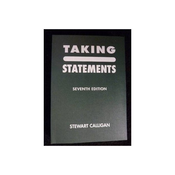 Taking Statements -