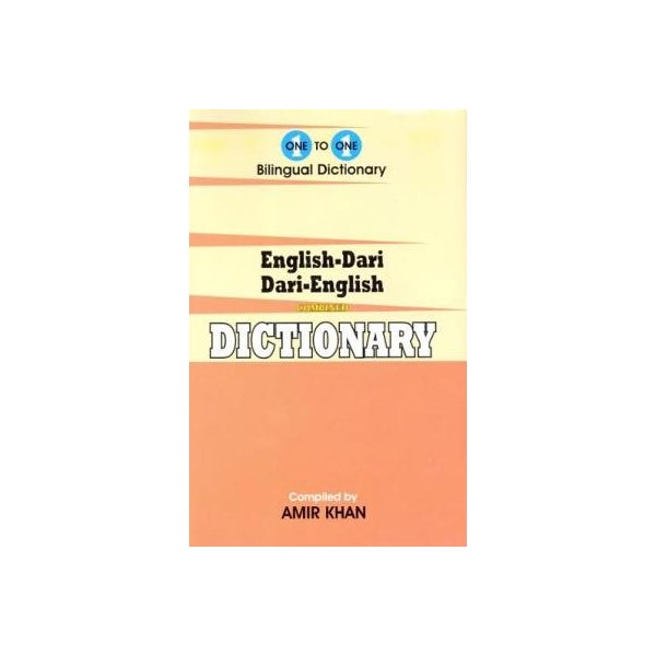 English-Dari & Dari-English One-to-One Dictionary. Script & Roman (exam-suitable) -