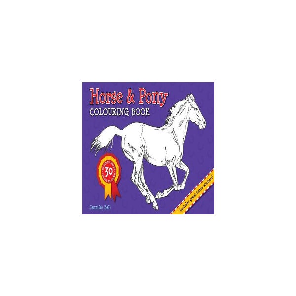 Horse and Pony Colouring Book -