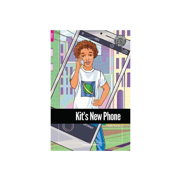 Kit's New Phone - Foxton Reader Starter Level (300 Headwords A1) with free online AUDIO -