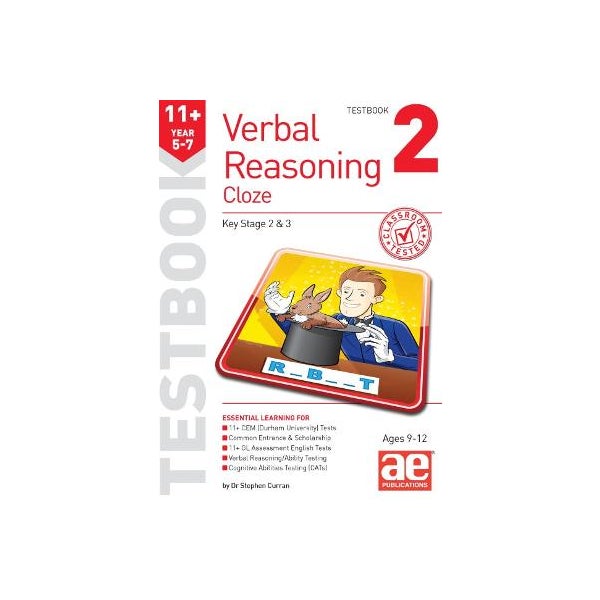 11+ Verbal Reasoning Year 5-7 Cloze Testbook 2 -