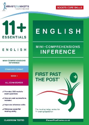 11+ Essentials English Mini Comprehensions: Inference Book 1 by Eleven ...