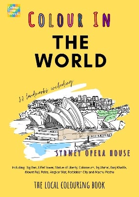 World Colouring Book (A4) by Colour Your Streets | Paper Plus