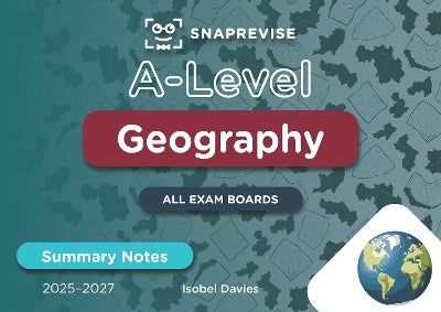 SnapRevise A-Level Geography Summary Notes by | Paper Plus