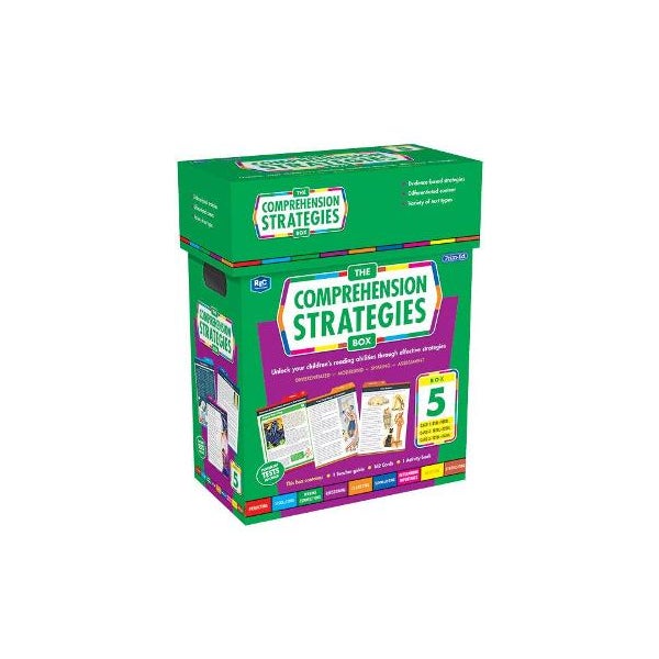Comprehension Strategies Box The Comprehension Strategies Box 5 by RIC Publications | Paper Plus