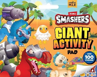 Smashers Giant Activity Pad by Creative Mile | Paper Plus