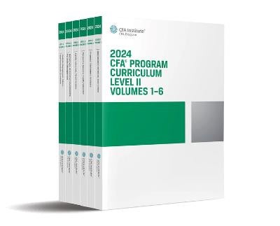 2024 CFA Program Curriculum Level II Box Set by CFA