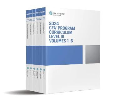 【2024年度】CFA Program Curriculum Level2 6冊 Amazon.com: 2024 CFA Program Curriculum Level II Box Set